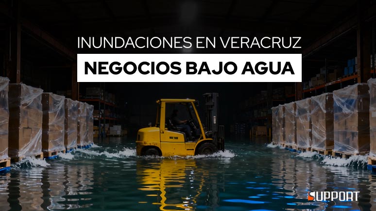 Inundaciones en Veracruz (octubre 2025): Millones en pérdidas, paros de labores y maquinaria echada a perder